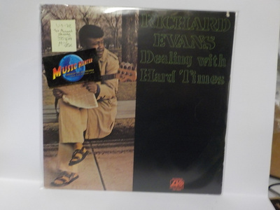 RICHARD EVANS - DEALING WITH HARD TIMES M-/EX LP