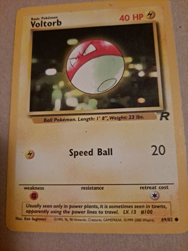 Voltorb 69/82 - Common - Team Rocket