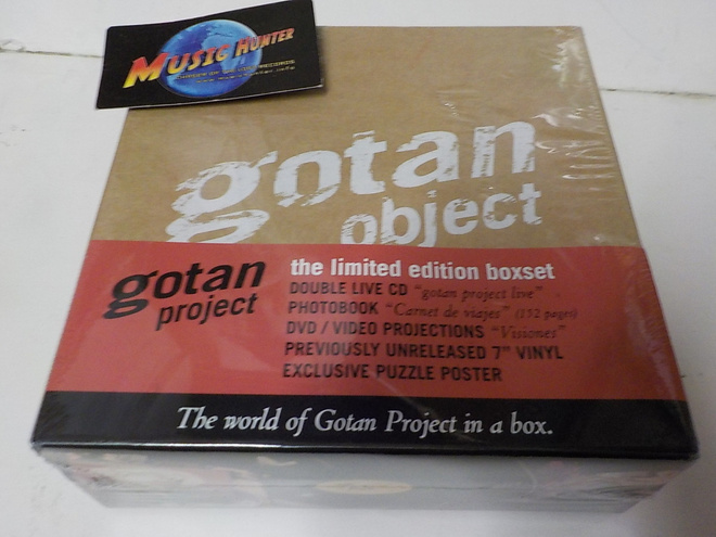 GOTAN PROJECT - GOTAN OBJECT 2CD+7''+DVD UUSI BOKSI