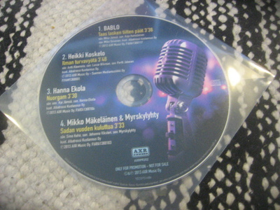 AXR promo (Bablo, Mikko Mäkeläinen, Hanna Ekola cds)