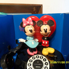 PUHUVA, KÄYTTÄMÄTÖN DISNEY MINNI & MIKKI PUHELIN + PAKKAUS - pikkukuva 1