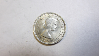 Three Pence Australia 1957