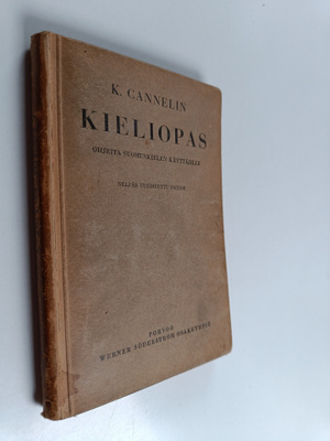 Knut Cannelin : Kieliopas : ohjeita suomenkielen käyttäjille