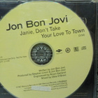 JON BON JOVI - JANIE, DONT TAKE YOUR LOVE TO TOWN PROMO CDS - pikkukuva 2