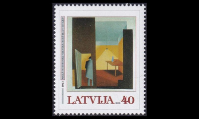 Latvia 583 ** Taide (2003)