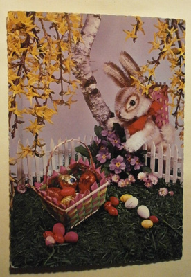 Pupu, kevätkukkia, munia, Pääsiäispk, p. 1966
