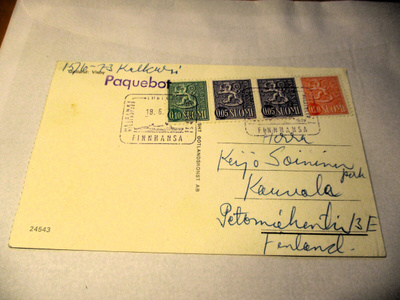 1973 FNNHANSA + paquebot kortilla
