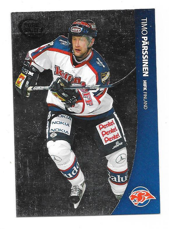 2004-05 SHL PureSkills #106 Timo Pärssinen HIFK