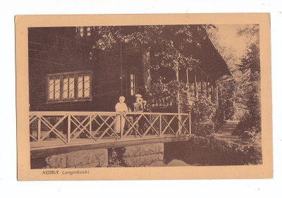 VANHA Postikortti Kotka 1920-l