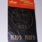 Kiss : Vanha "Länsi-saksalainen" Kiss postkarte + aufkleber - pikkukuva 1