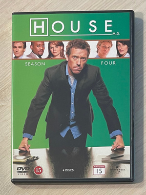 House: Kausi 4 (4DVD) Hugh Laurie