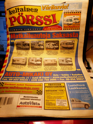 Keltainen PÖRSSI lehti 46 / 2001
