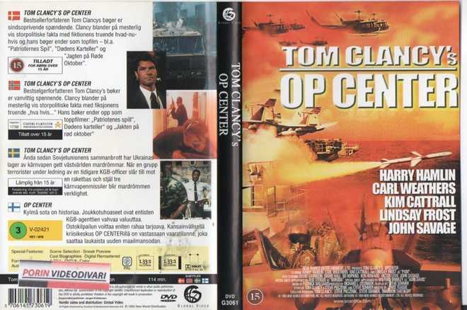 TOM CLANCYN HERMOKESKUS OP CENTER	(5 170)	-FI-	DVD