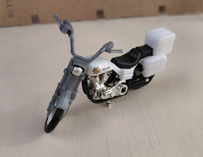 Harley-Davidson chopper poliisi