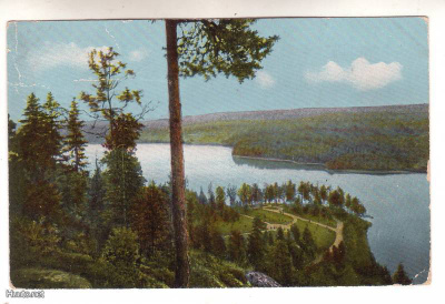 Hämeenlinna / AULANKO: Näkymä Aulangonjärvelle (väri)