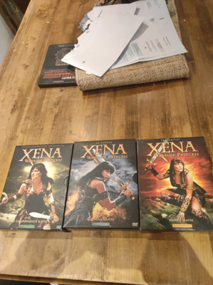 Xena 1-3 Suomi kannet