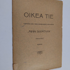 Karl Emil Ferdinand Ignatius : Oikea tie : vastaus Joh. R... - pikkukuva 1