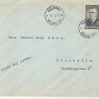 FDC 1947 Paasikivi - pikkukuva 1