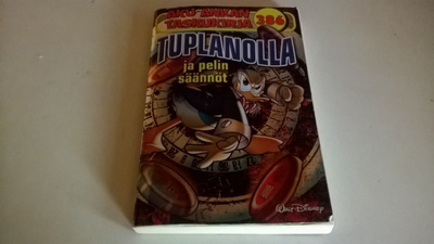Aku Ankan taskukirja  386 Tuplanolla ja pelin säännöt