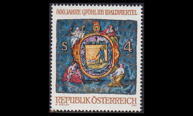 Itävalta 1706 ** Gföhlin 800-vuotisjuhla (1982)