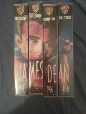 James dean vhs,warner home,nuori kapinallinen