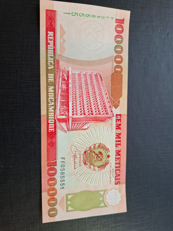 Mocambique 100000 Meticais 1993