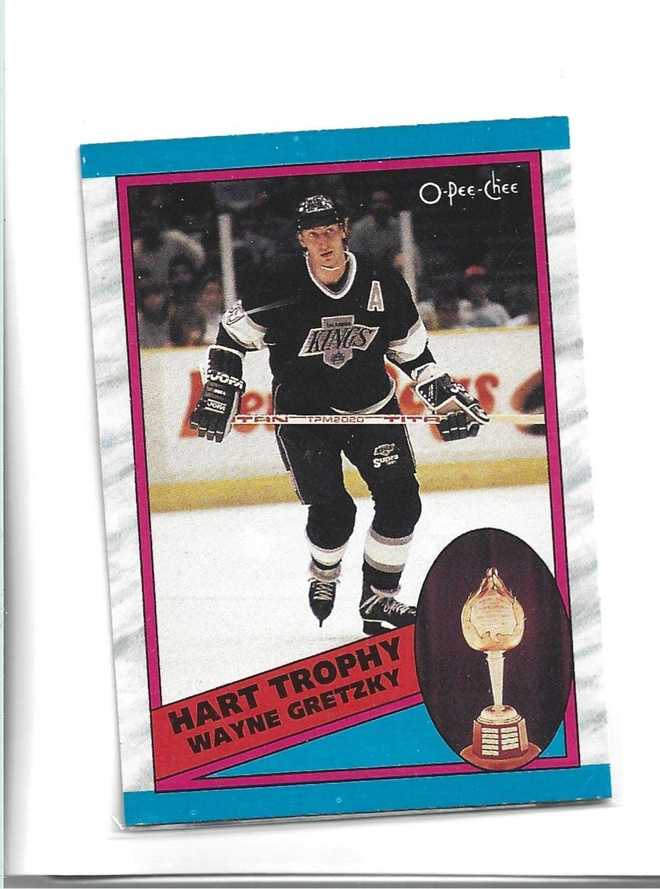 WAYNE GRETZKY - KINGS - 1989 O-PEE-CHE # 320