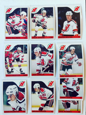 85-86 Opc - New Jersey Devils 10kpl