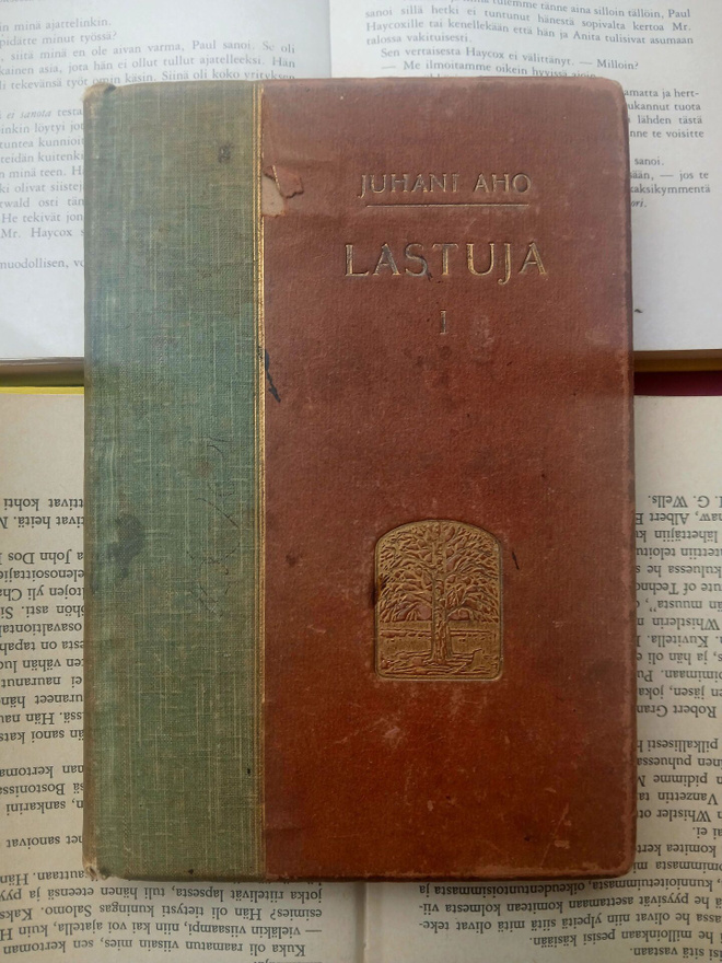 Juhani Aho - Lastuja: ensimmäinen kokoelma (sid.)