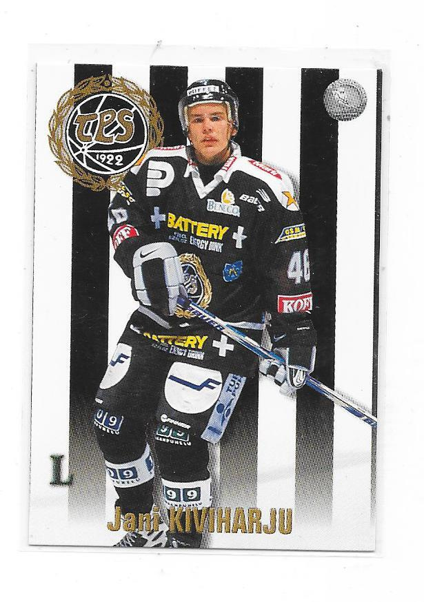 1998-99 Cardset #244 Jani Kiviharju  TPS