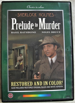Sherlock Holmes Prelude to murder , suomi text