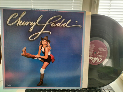 CHERYL LADD, Dance forever, LP US -79 SIISTI KUNTO !!