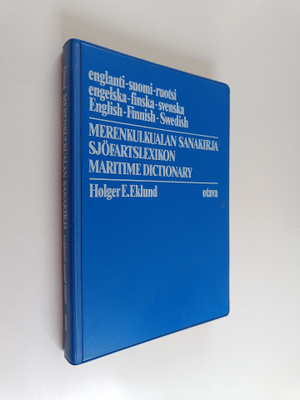 Holger E. Eklund : Merenkulkualan sanakirja : englanti - ...