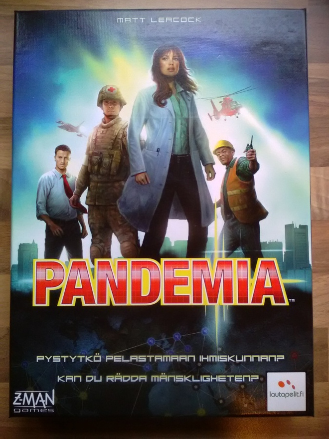 Pandemia lautapeli (suomeksi)