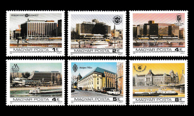 Unkari 3701-6 ** Tonavan rantojen hotelleja Budapestissa (19