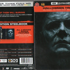 halloween trilogy (46 329) UUSI -FI- BLUR+4K HD steelbook (3 - pikkukuva 1