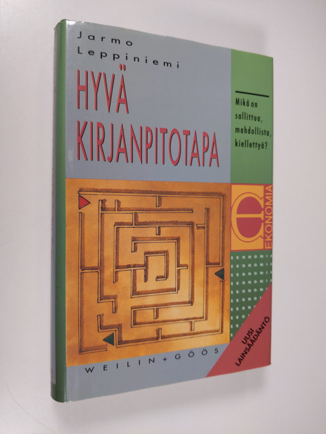 Jarmo Leppiniemi : Hyvä kirjanpitotapa : mikä on sallittu...
