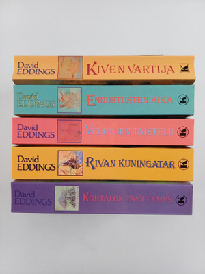David Eddings : Belgarionin taru 1-5 ; Kiven vartija ; En...