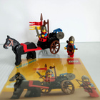 Lego castle 6022 Hevoskärryt vuodelta1984 - pikkukuva 1