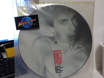 IGGY POP - LIVIN ON THE EDGE OF THE NIGHT UK -90 EX 12 MAXI