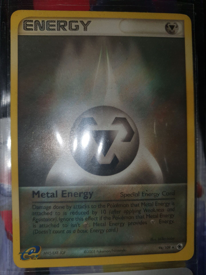 Metal Energy (RS 94) EX Ruby & Sapphire RARE card