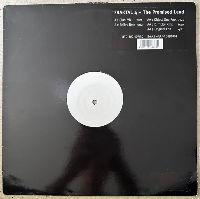 [12''] FRAKTAL 4: THE PROMISED LAND (Progressive trance)