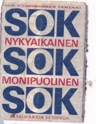 SOK nykyaikainen, monipuolinen  8/10