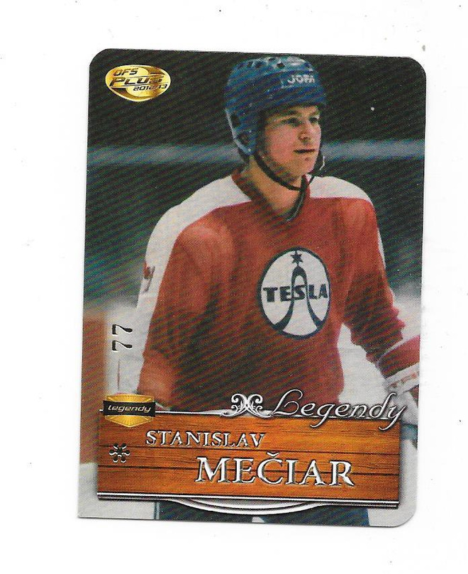 2012 OFS Legend Die-Cuts #20 Stanislav Meciar Tesla P Ässät