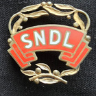 SNDL hopeinen rintamerkki v. 1956, Westerback (G.L.) - pikkukuva 1