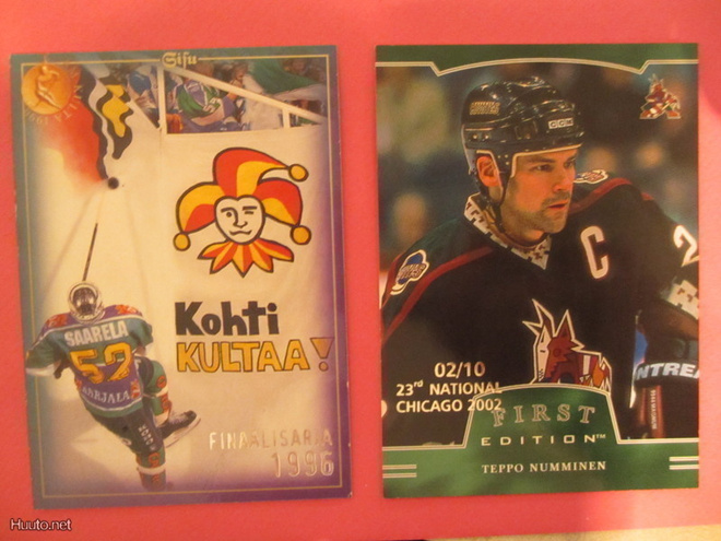 Jokerit kohti kultaa silver foil Sisu 1996-97