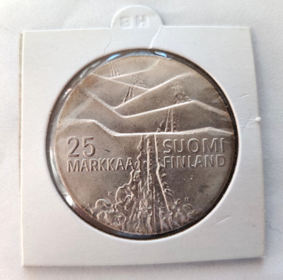 25 mk juhlaraha Lahden MM-hiihdot 1978