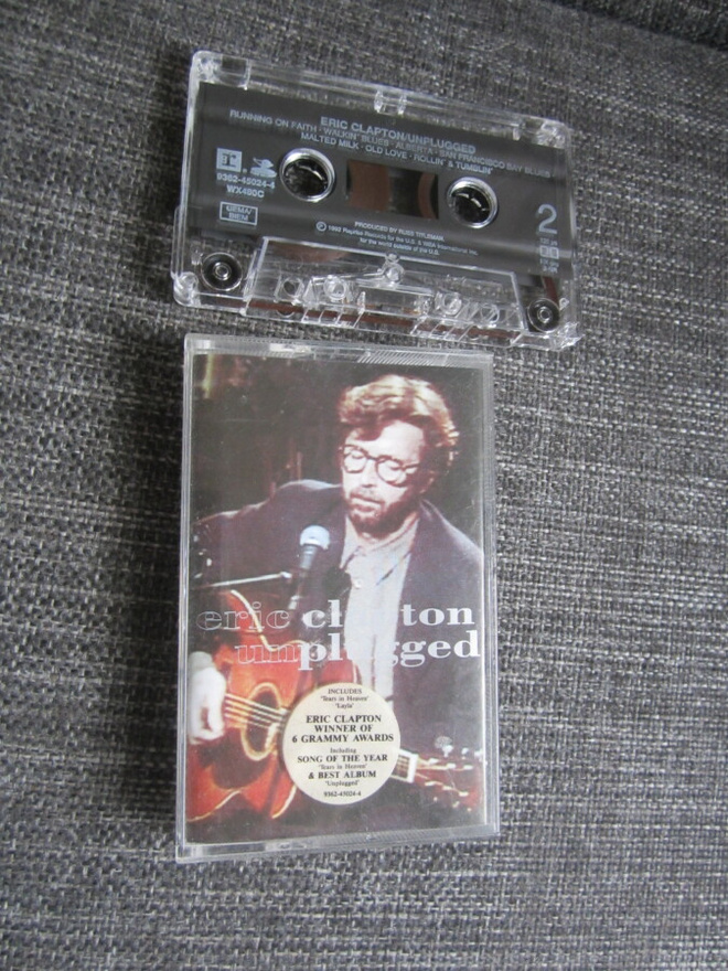 ERIC CLAPTON - UNPLUGGED C-KASETTI