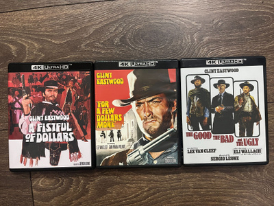 Dollari -trilogia - 3x 4K UHD Blu-ray