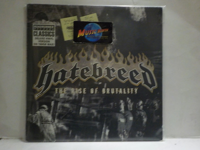 HATEBREED - THE RISE OF BRUTALITY EX/EX- SAKSA 2003 LP